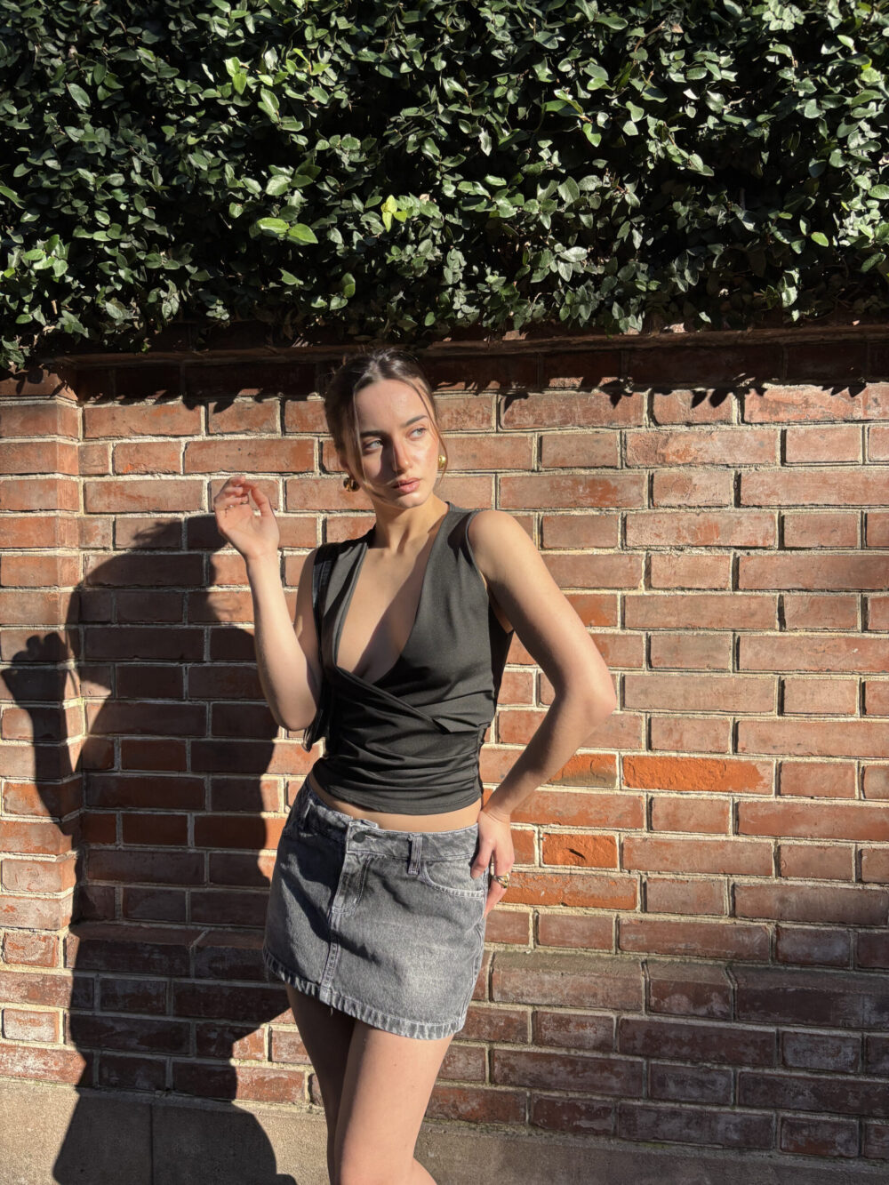 Mini Carter - Gris [DENIM] - Imagen 2